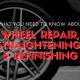 What You Need to Know About Wheel Repair, Straightening, and Refinishing