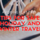 Avoiding Flat Tires: Tips for Safe Holiday and Winter Travel